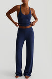 Ribbed Tank and Pants Set