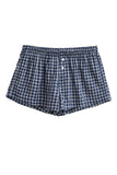 Checkered Casual Shorts