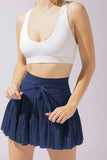 Layered Fringe Mini Skirt