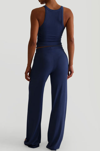 Ribbed Tank and Pants Set