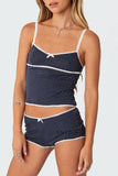 Polka Dot Casual Lounge Set