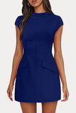 Modern Pocket Detail Casual Dress