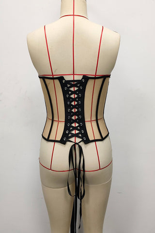 Strapless Corset Tank Top