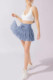 Layered Fringe Mini Skirt