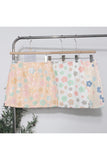 Floral Sequin Mini Skirt