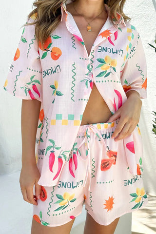 Artistic Print Short Set