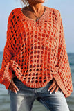 Open-Knit Sweater for Breezy Days