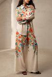 Floral Print Shirt & Pants Set