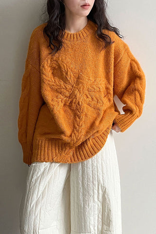 Cable-Knit Sweater