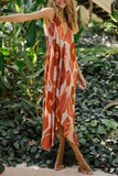 Halter Neck Bohemian Casual Dress