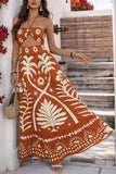 Strapless Cutout Casual Maxi Dress