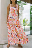 Sleeveless Floral Maxi Dress