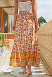 Elegant Floral Maxi Skirt