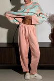 Relaxed Knit Sweater and Pants Set