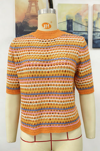 Crochet Pattern Knit Top