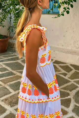 Patterned Casual Maxi Dress