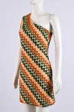 One-Shoulder Mini Casual Dress