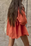 Chic Button-Front Short Set