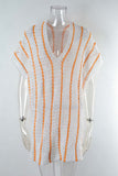 Breezy Knit V-Neck Cover-Up