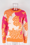 Patterned Knit Sweater