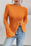 Flare Sleeve Ruffled Blouse