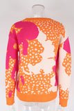 Patterned Knit Sweater