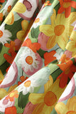 Floral Tiered Casual Skirt