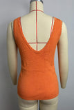 Scalloped-Edge Tank Top