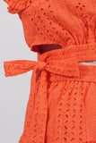 Cutout Casual Mini Dress