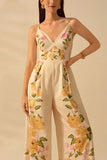 Floral Strappy Summer Jumpsuit
