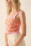 Floral Patterned Tank Top