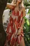 Halter Neck Bohemian Casual Dress