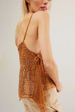 Sequin Embellished Camisole Top