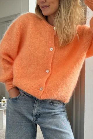 Button-Up Classic Cardigan