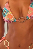 Sequin Embellished Bikini Set