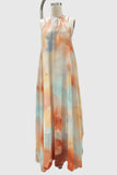 Flowing Halter Maxi Dress