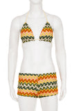Crochet Bikini Set with Adjustable Ties