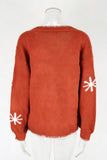Open-Front Cardigan with Pattern