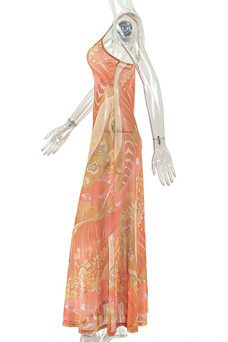 Flowing Vacation Maxi Dress