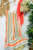 Striped Maxi Casual Dress