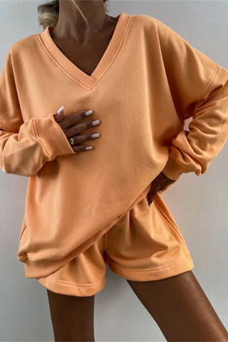 Striped Relaxed Short Set