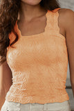 Textured Sleeveless Tank Top