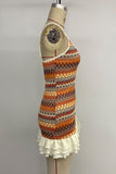 Patterned Sleeveless Casual Dress