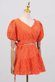 Cutout Casual Mini Dress