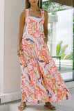 Floral Tiered Maxi Dress