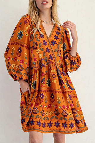 Floral Bohemian Dress