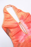 Halter Neck Maxi Dress