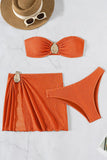 Elegant Three-Piece Bikini Set