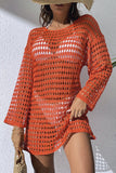 Crochet Open-Knit Cover-Up