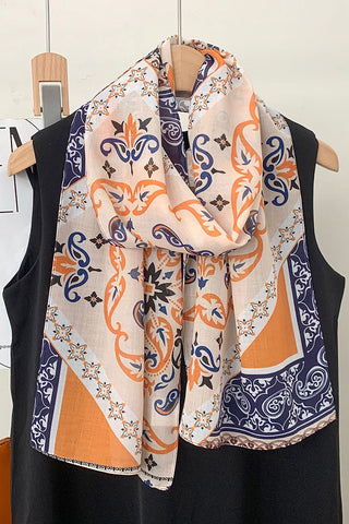 Elegant Patterned Scarf Accessory